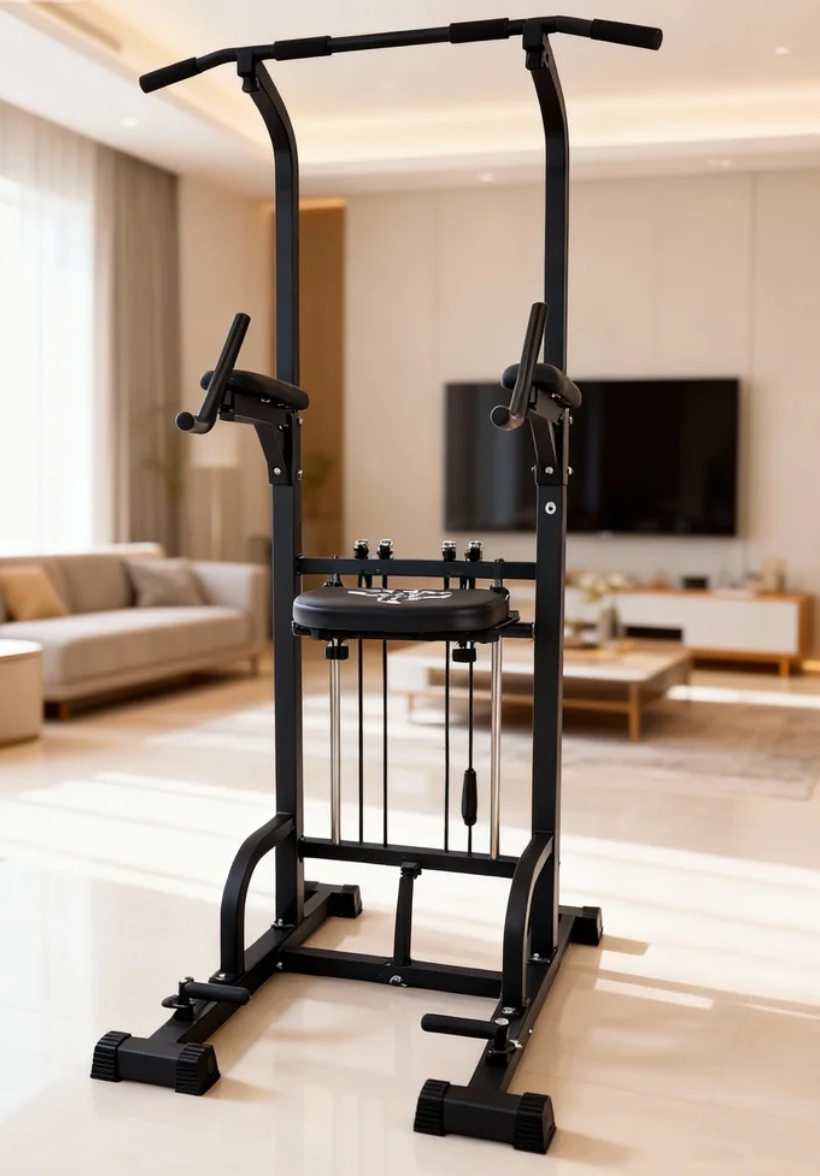 Pull Up Bar - Power Tower Pull-Up Dip Station 450LBS