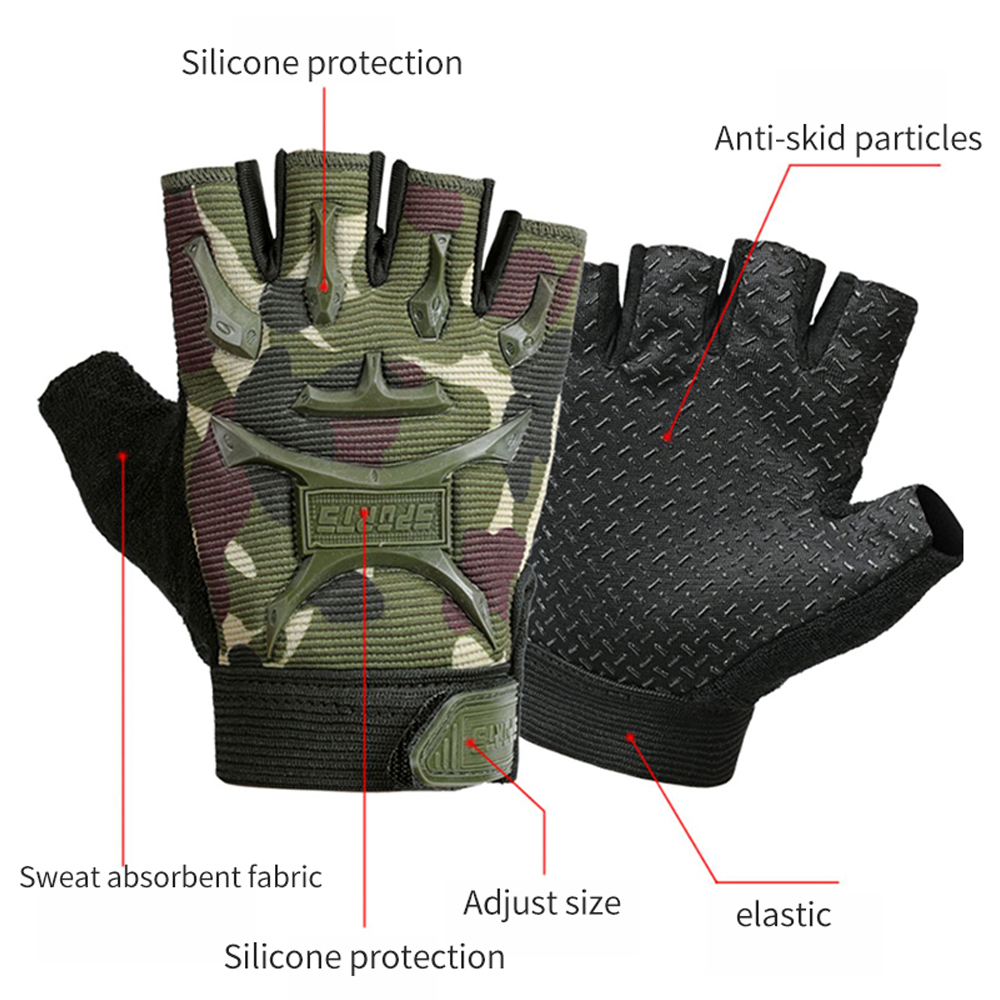 1Pair Kids Sport Gloves,Half F - Weightlifting Gloves ulasan dan harga