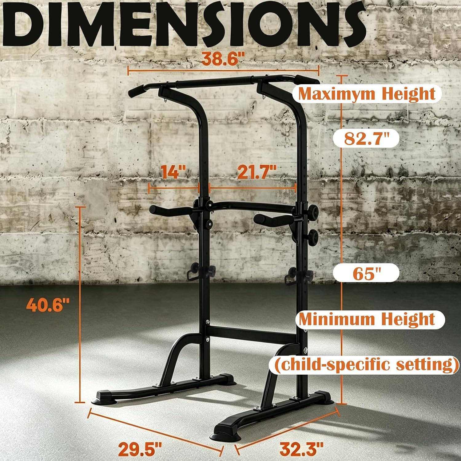 Power Tower for Home Gym, Pull - Pull Up Bar ulasan dan harga