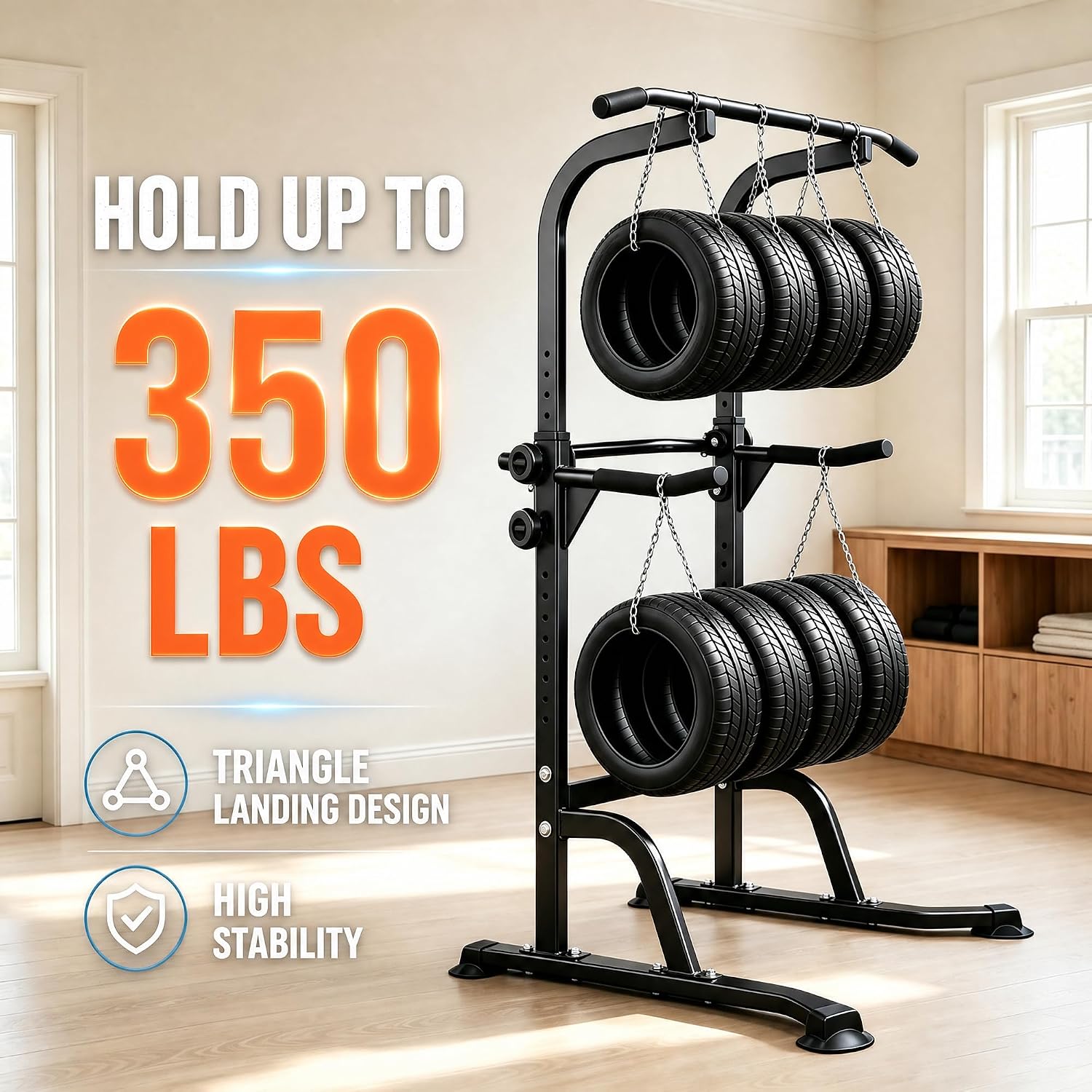 Power Tower for Home Gym, Pull - Pull Up Bar ulasan dan harga