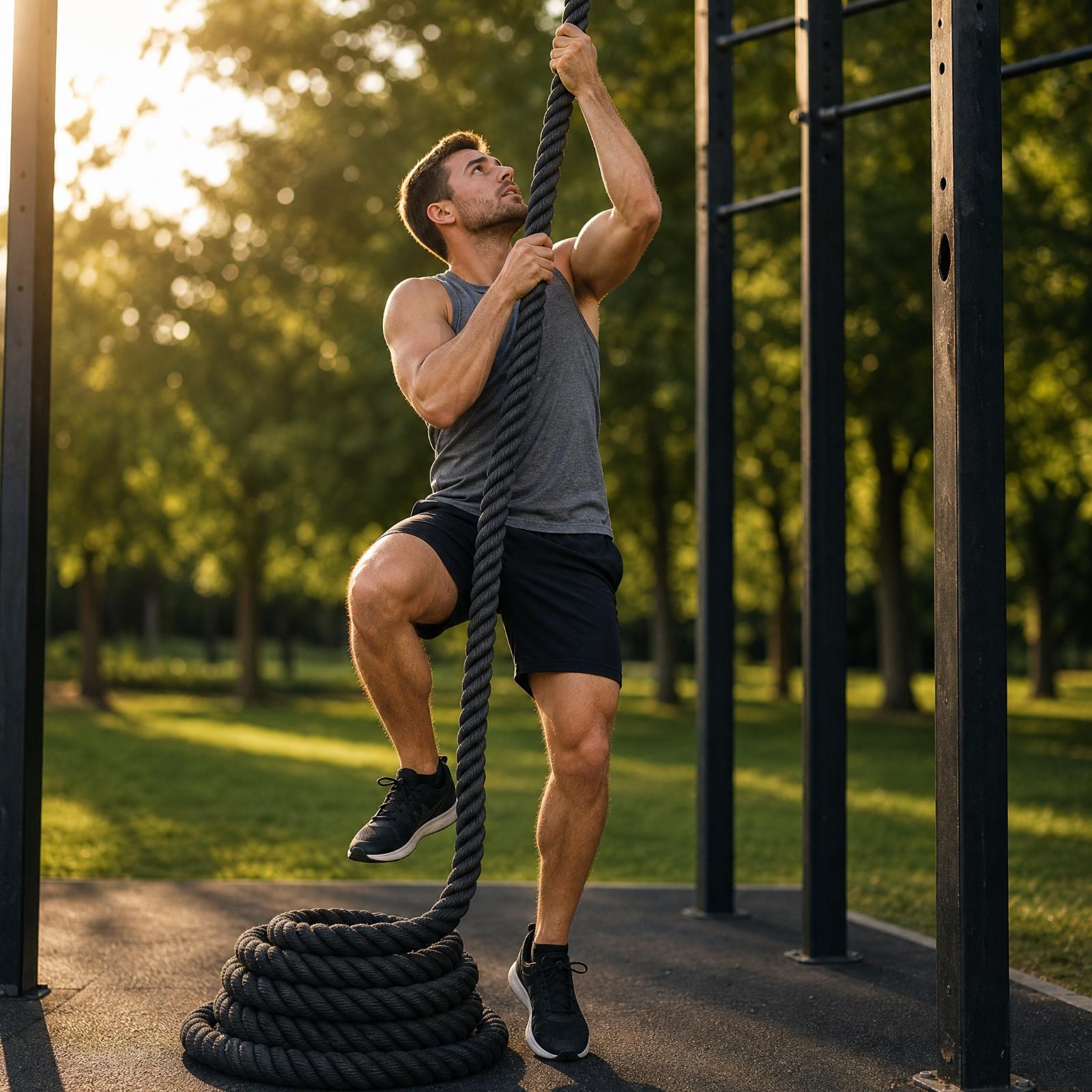 Heavy Duty Polyester Training  - Rope Climb ulasan dan harga