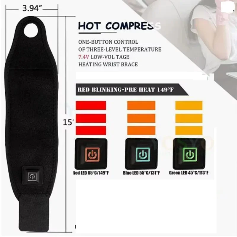 Heating Hand Massager Wrist Pr - Wrist Wraps ulasan dan harga