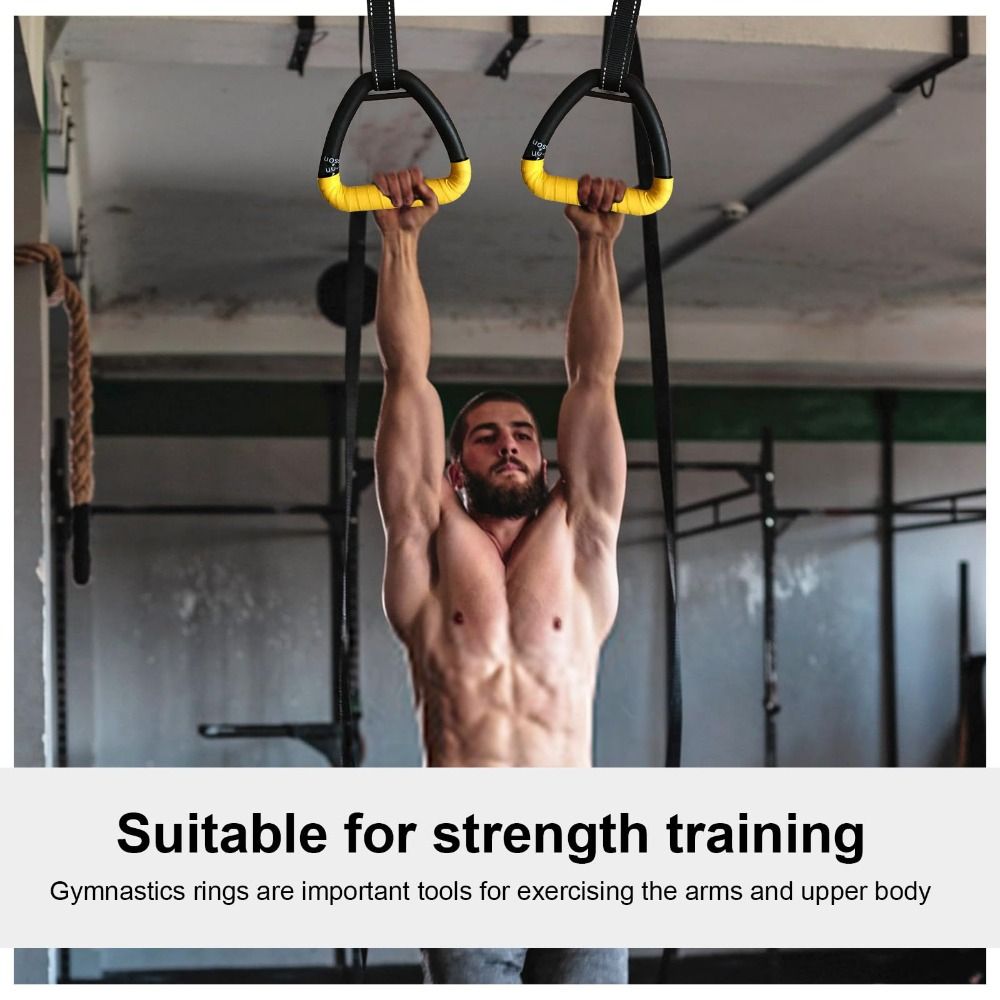 1 Pair Premium No-Punch Gymnas - Gymnastic Ring ulasan dan harga