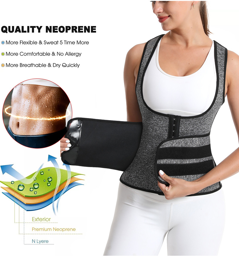 Women Waist Trainer Corset Tri - Crossfit Belt ulasan dan harga