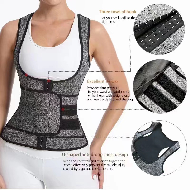 Women Waist Trainer Corset Tri - Crossfit Belt ulasan dan harga