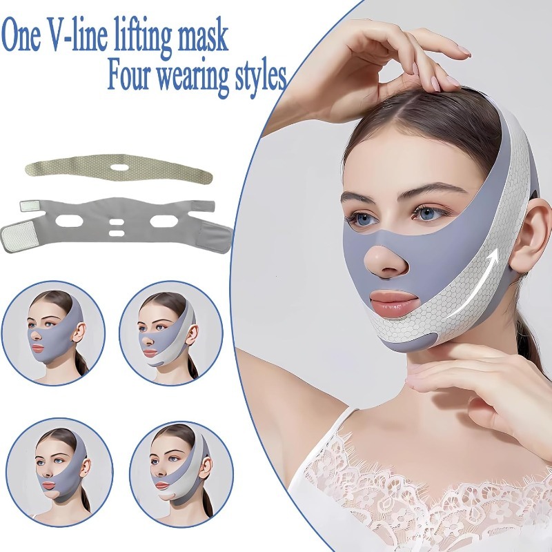V-Shaped Lifting Mask, Double  - Lifting Belt ulasan dan harga