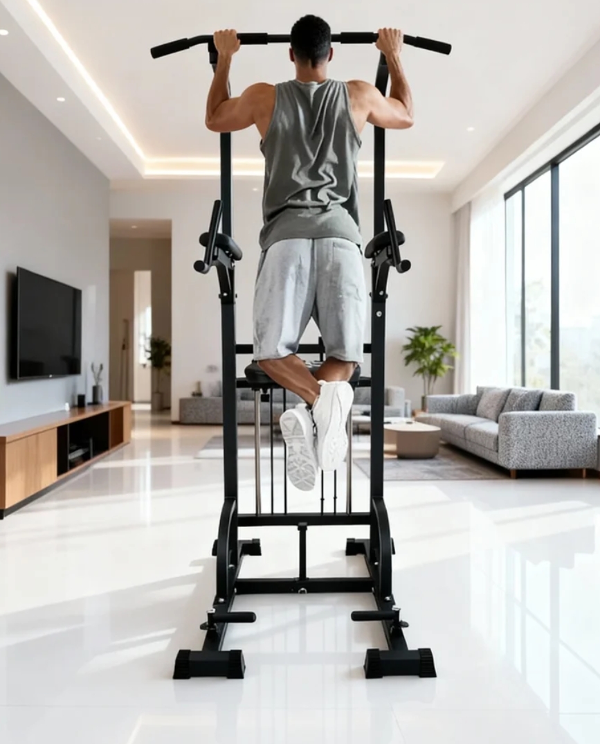 Power Tower Pull-Up Dip Statio - Pull Up Bar ulasan dan harga