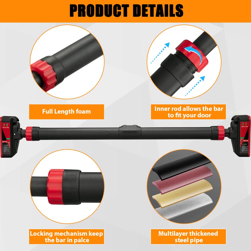Adjustable Doorway Pull Up Bar - Pull Up Bar ulasan dan harga