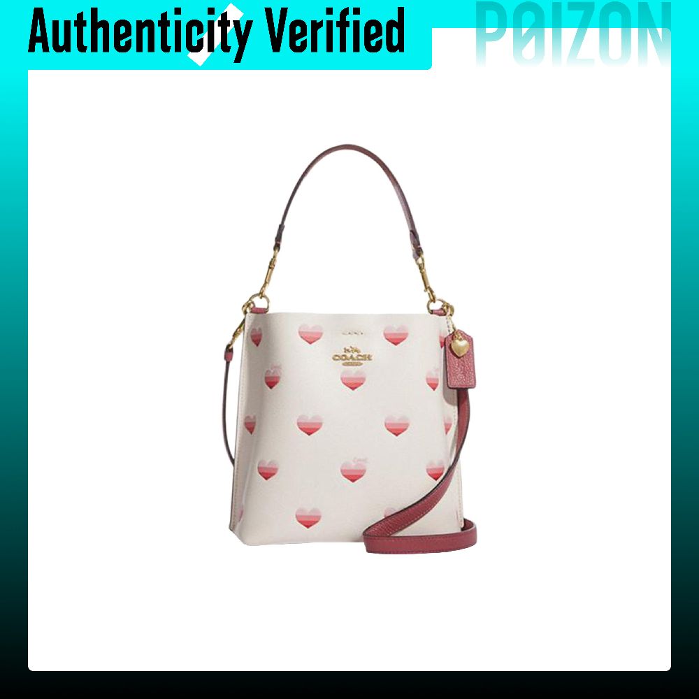 COACH Mollie Split Cow Leather - Chalk Bag ulasan dan harga