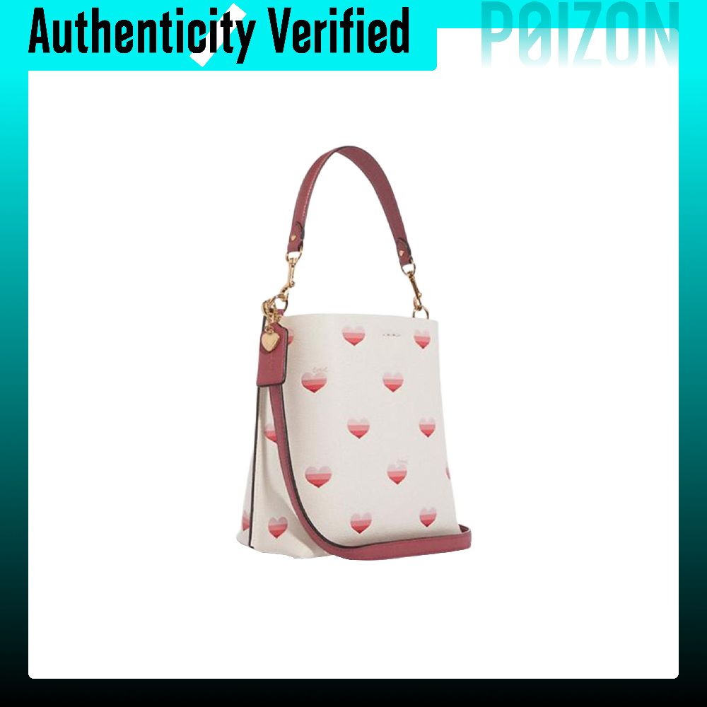 COACH Mollie Split Cow Leather - Chalk Bag ulasan dan harga
