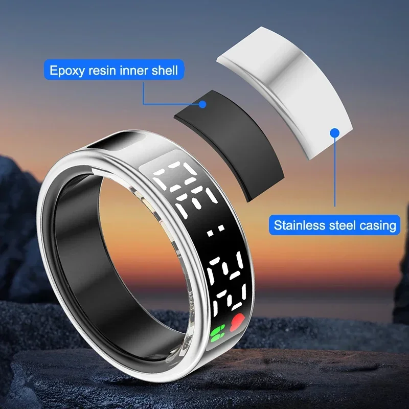 Smart Ring For Men Women Heart - Gymnastic Ring ulasan dan harga