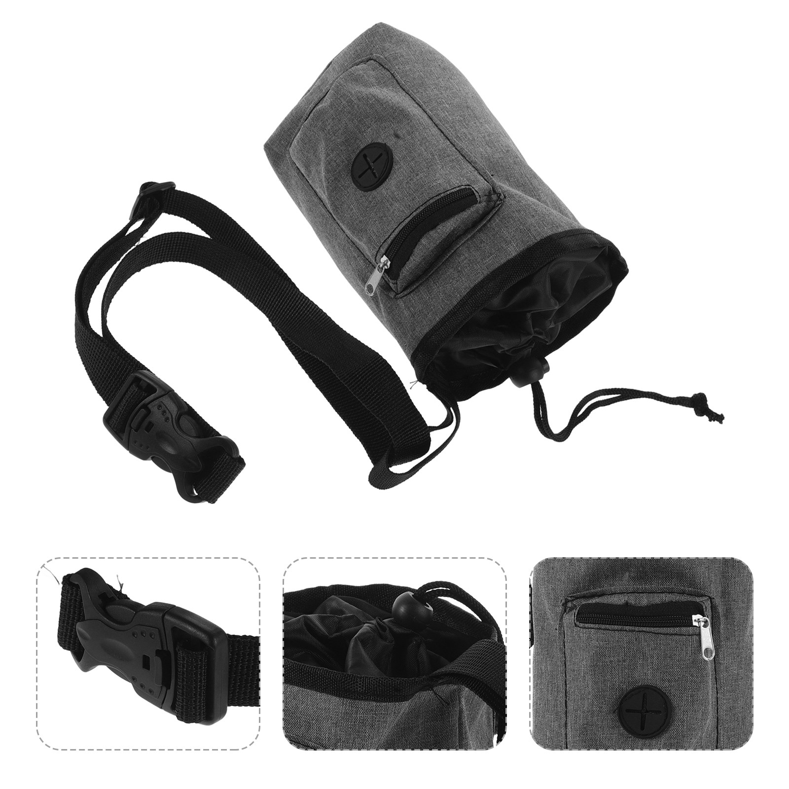 Gray Oxford Cloth Rock Climbin - Chalk Bag ulasan dan harga