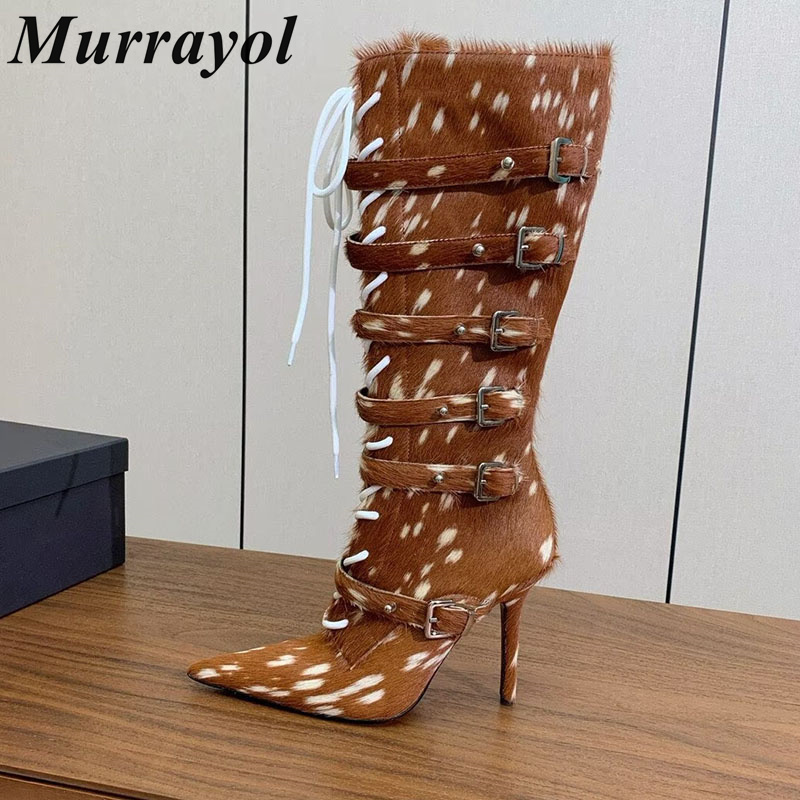 Knee High Boots Autumn Winter  - Crossfit Belt ulasan dan harga