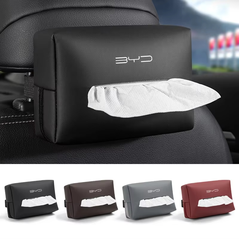Leather Car Tissue Box Car Cha - Chalk Bag ulasan dan harga